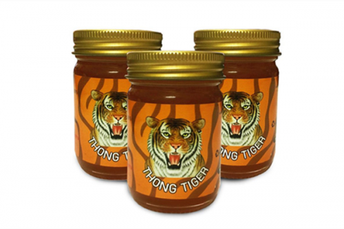 泰国金老虎膏瓶装 Thong tiger老虎油